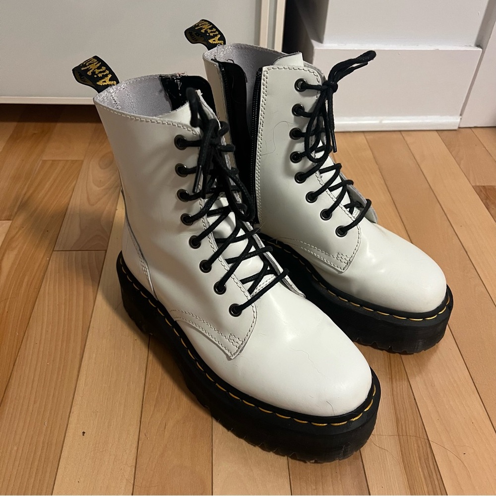 Dr. Martens White Women's Boots